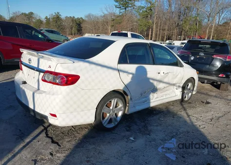 2013 Toyota Corolla S from USA, damaged, VIN 2T1BU4EEXDC961323